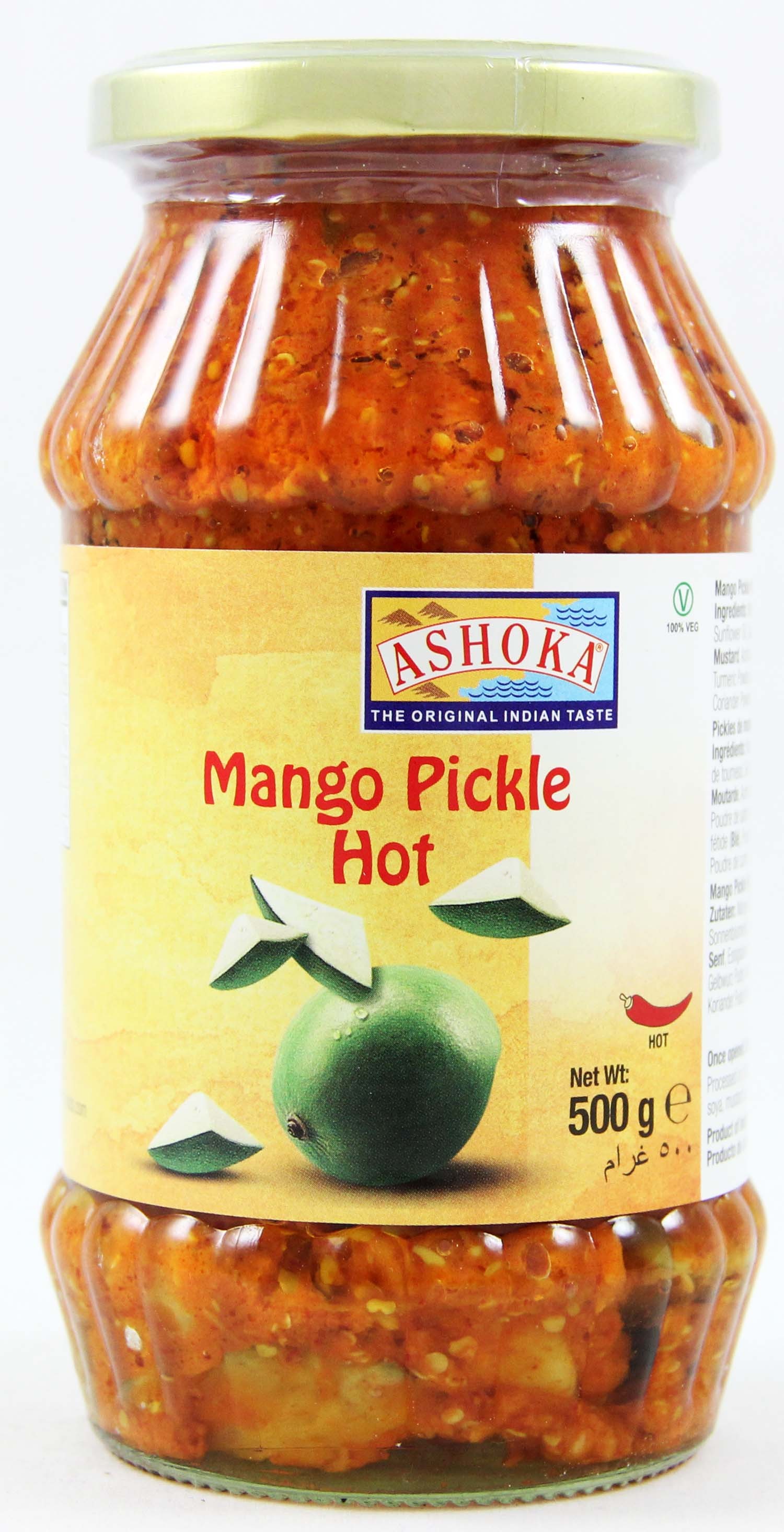ASHOKA PKL MANGO HOT-500G