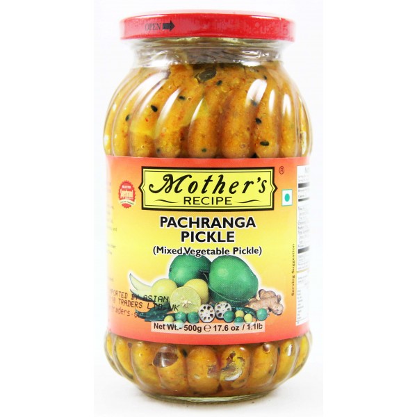 mother's pachranga (mixed vegetable) pickle-500 gm