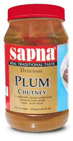 sapna plum chutney-320 gm