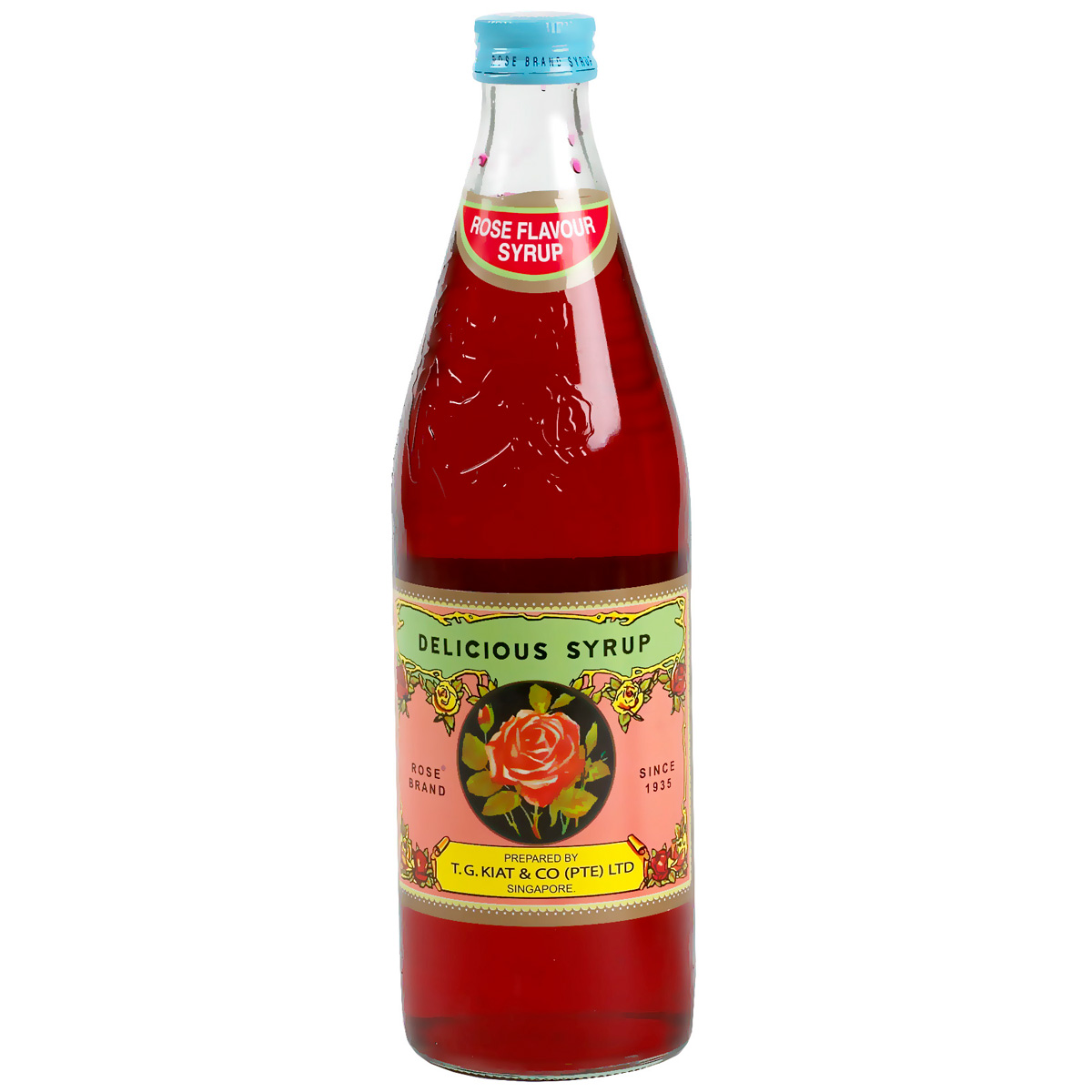 TG Kiat Rose Syrup 750ML