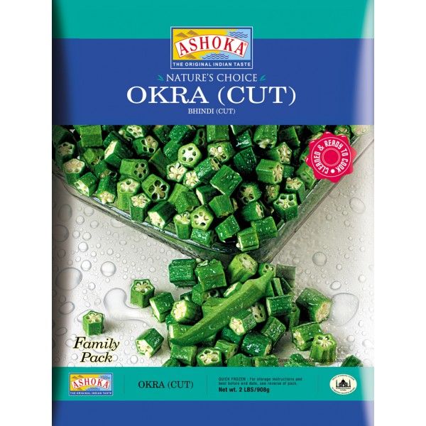 Asoka Okra (Bindi) Cut-340gm